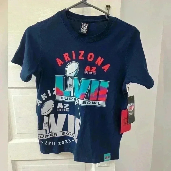 NWT Arizona superbowl 17 shirt size 10-12 - Picture 1 of 6